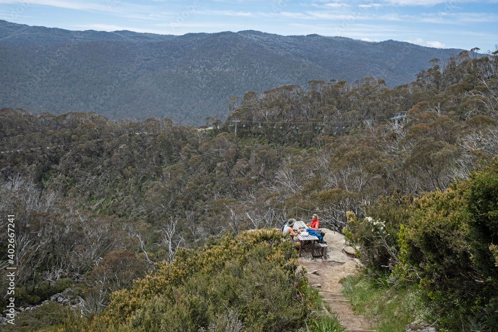 Walks in Snowy Mountain, Thredbo, Australia