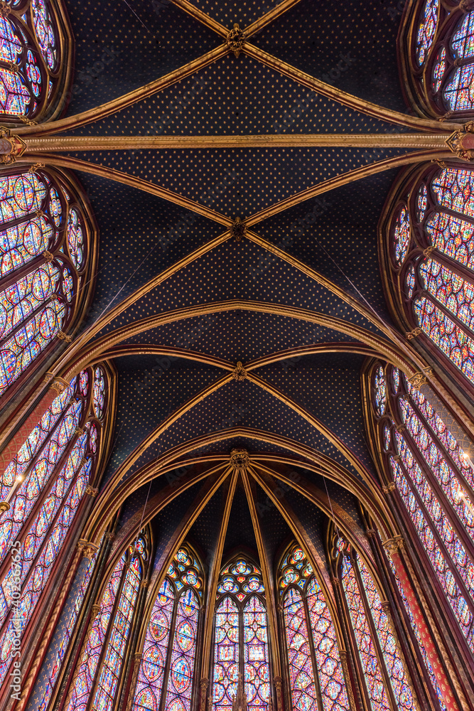 Notre Dame Cathedral in Paris, France.