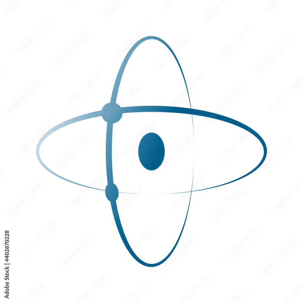 Atom icon vector , atom symbol Atom icon vector , atom symbol