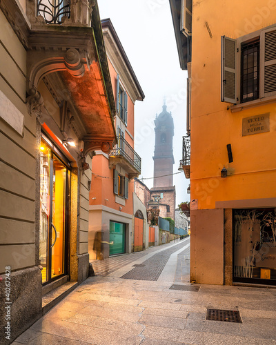 Monza street view in Monza City.