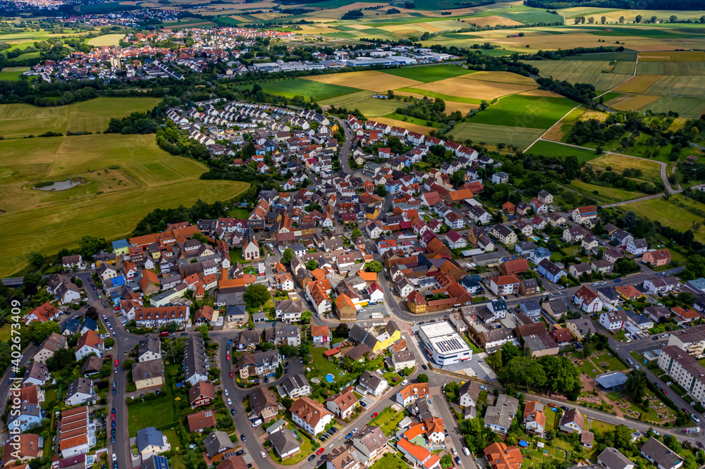Niederdorfelden in Hessen aus der Luft | Luftbilder von Niederdorfelden in Hessen