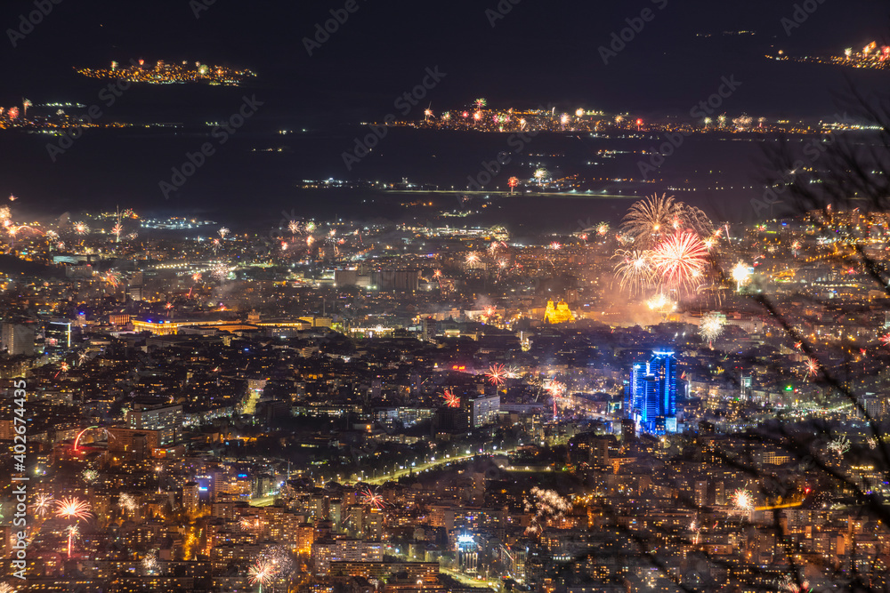 New Year celebrations in Sofia