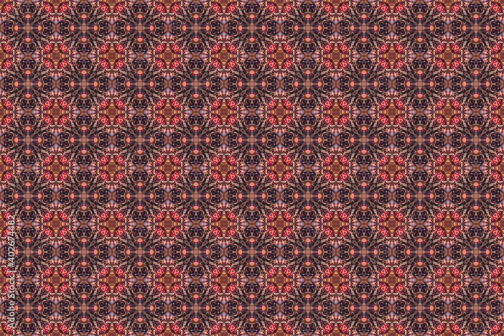 Dry maroon roses. Red abstract elegant background with round shape Dry maroon roses. Red abstract elegant background with round shape