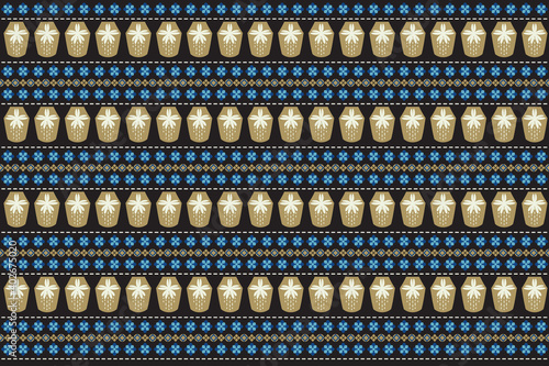 geometric ethnic pattern seamless. color oriental composition. vector illustration.design for wallpaper, background, fabric, curtain, carpet, clothing, batik.