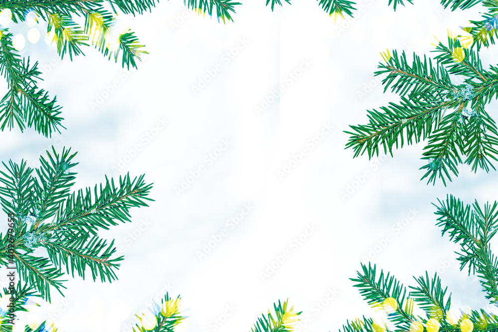 Christmas tree in the snow isolated on a white background. greeting card. Christmas tree in the snow isolated on a white background. greeting card.