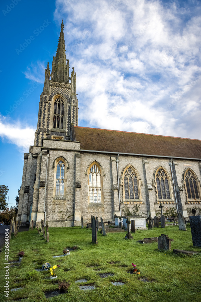 All Saints Church, Marlow, England