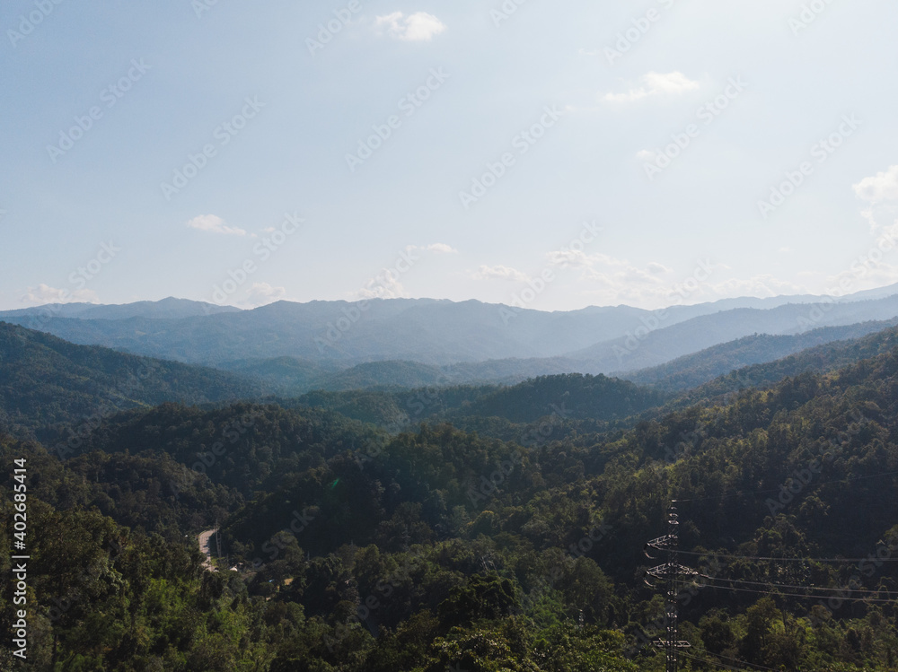 View of the mountains - Thailand
