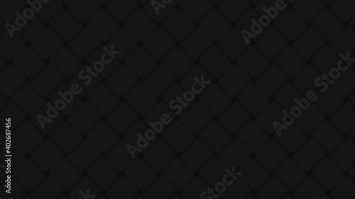 Black abstract background. Grey pattern. Dark mode.