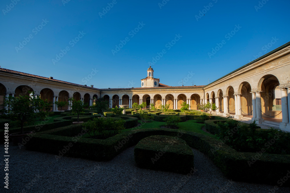 Giardino interno, Palazzo Ducale