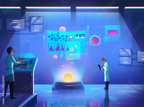 Scientist in Lab