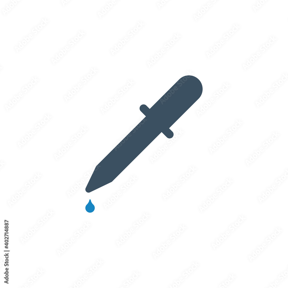 dropper icon vector design logo template EPS 10 dropper icon vector design logo template EPS 10