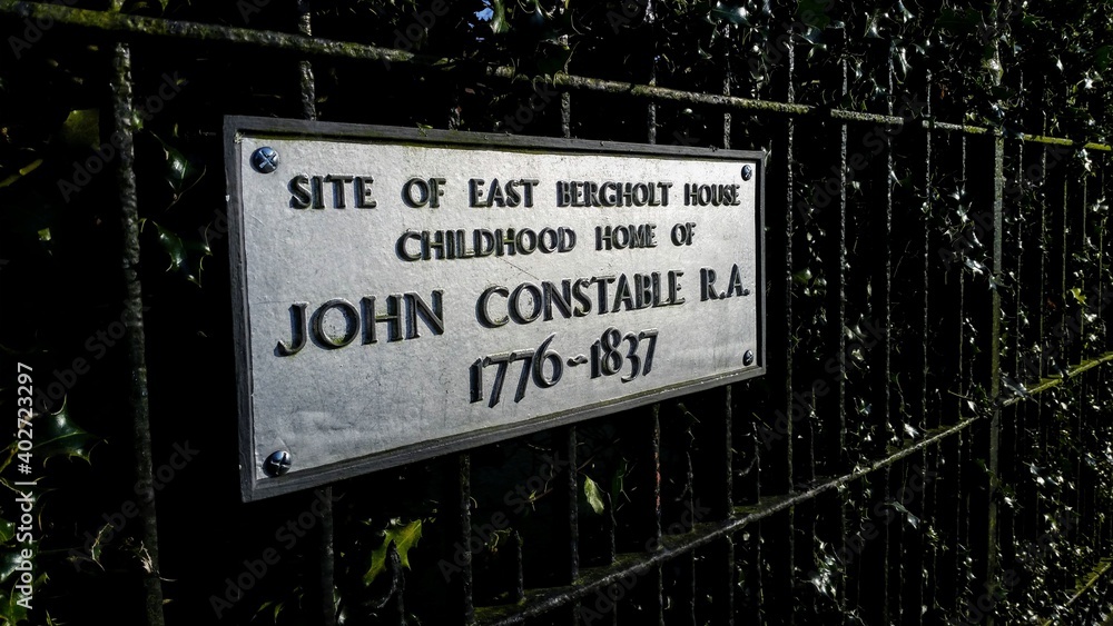 Fototapeta John Constable sign
