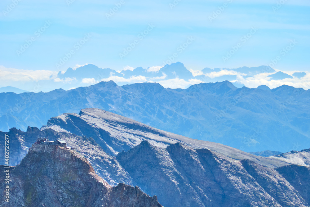Österreichische Alpen um den Sonnblick im Sommer