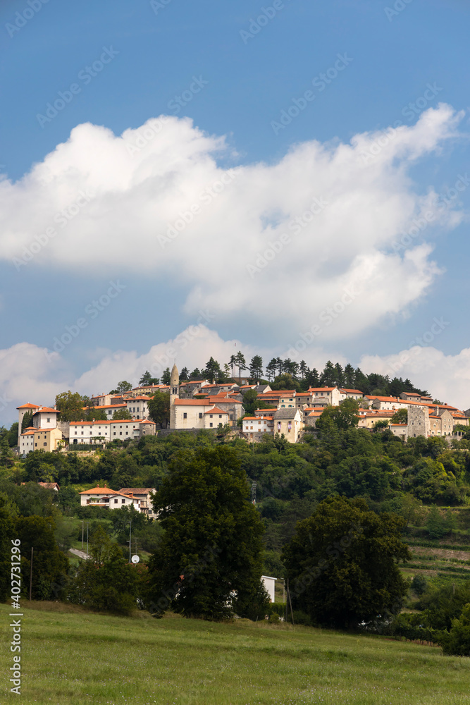 Vipava valley in Gorice region, Slovenia