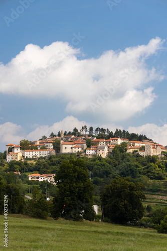 Vipava valley in Gorice region, Slovenia