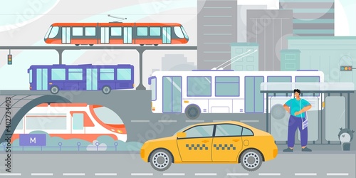 Public Transport City Flat