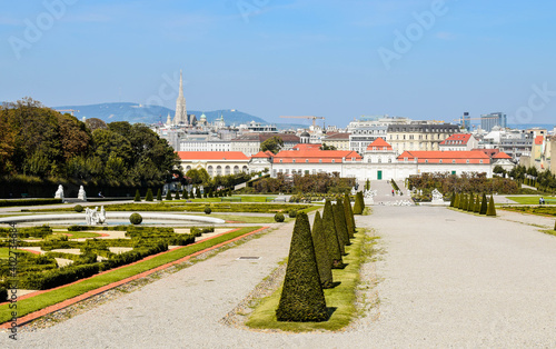 Ogród Pałacowy w Austrii photo