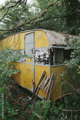 Abandoned Caravan
