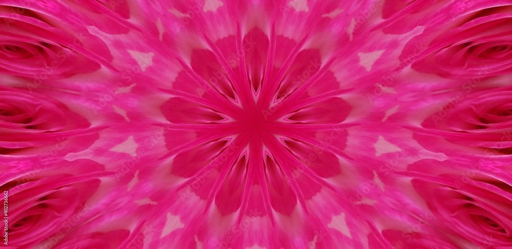 pink flower kaleidoscope background pink flower kaleidoscope background