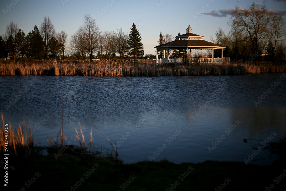 Obraz premium reflection in the lake