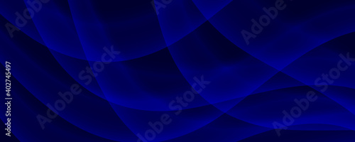 abstract blue technology banner design. futuristic technology lines background with light effect 