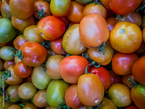 Fresh vegetables in the market