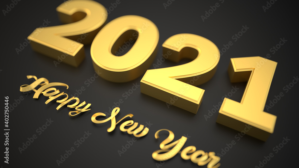 2021 year 3d background. Gold christmas background. New Year Christmas holiday templates background. Merry Christmas. 3d render 2021 year 3d background. Gold christmas background. New Year Christmas holiday templates background. Merry Christmas. 3d render