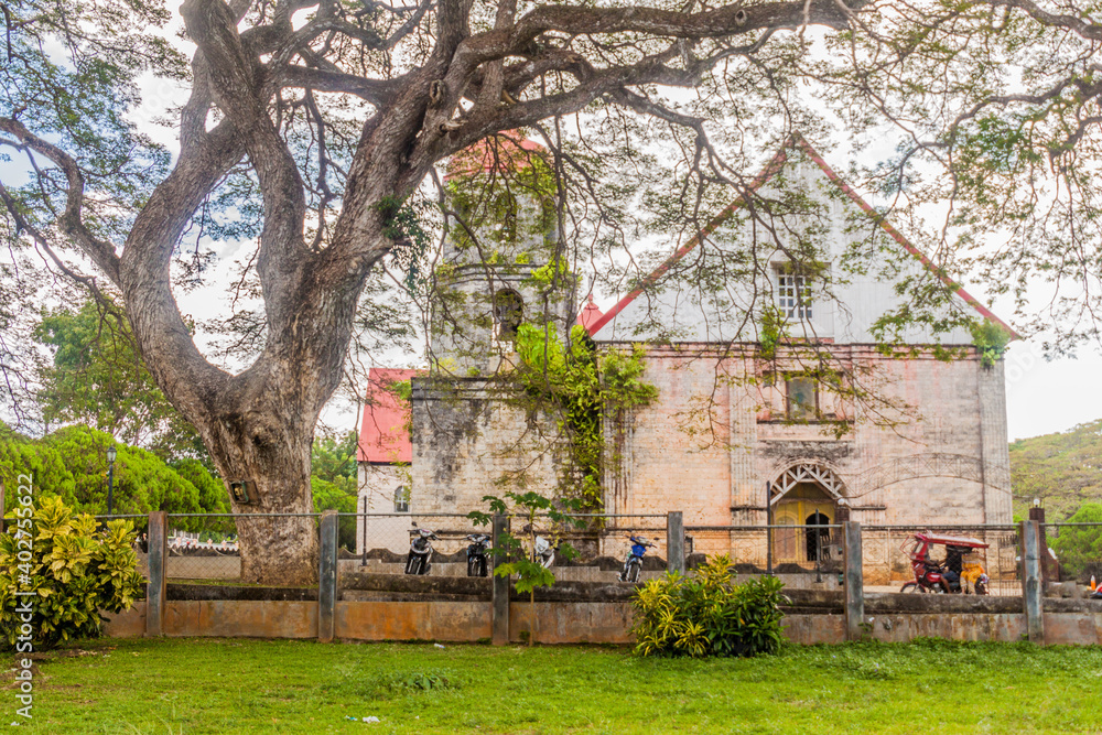 Lazi church on Siquijor island, Philippines.