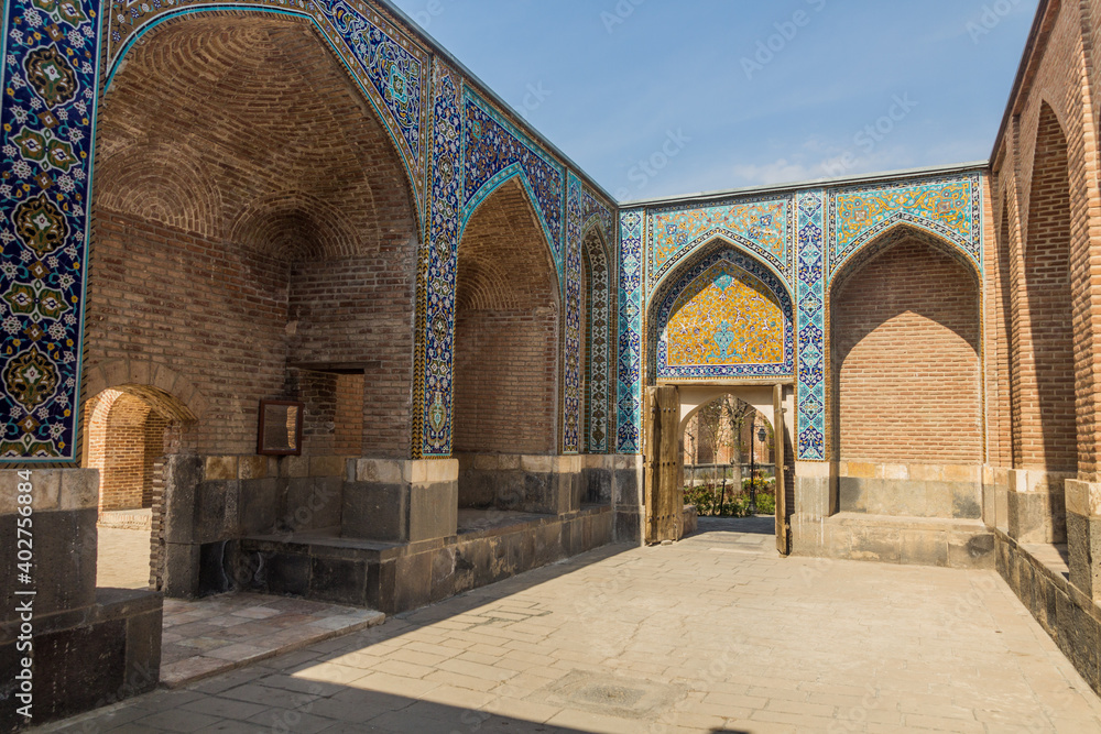 Entrance areas of Sheikh Safi Al-Din Ardabili Shrine in Ardabil, Iran