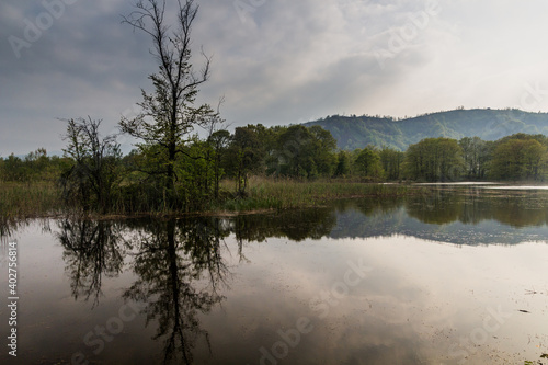 Soostan Lagoon near Lahijan, Gilan province, Iran