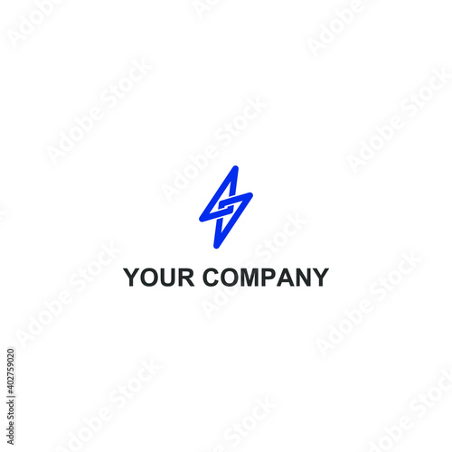 electric icon vector logo design. electric template quality logo symbol inspiration