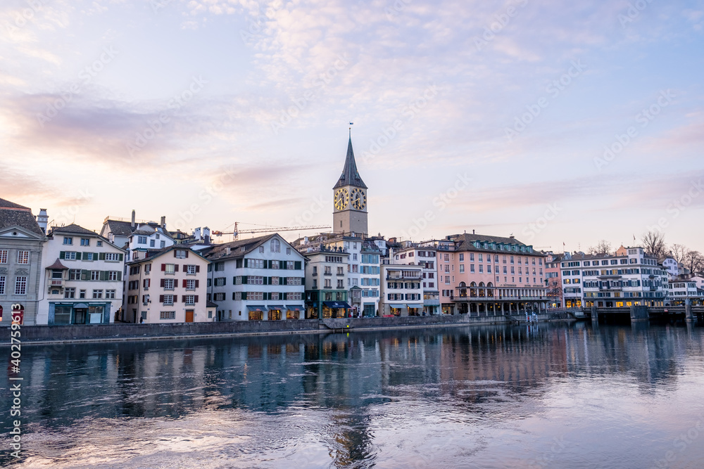 View Of The Old Town - Zurich, Switzerland