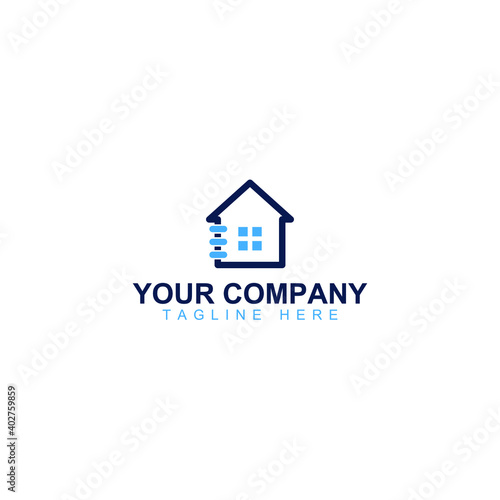home icon vector logo design. home template quality logo symbol inspiration