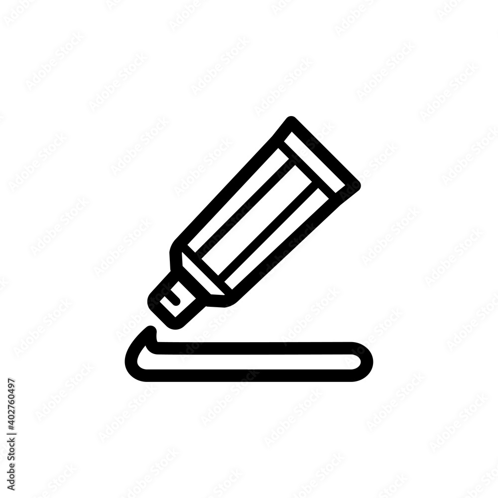 Toothpaste, icon, vector, design trendy Toothpaste, icon, vector, design trendy