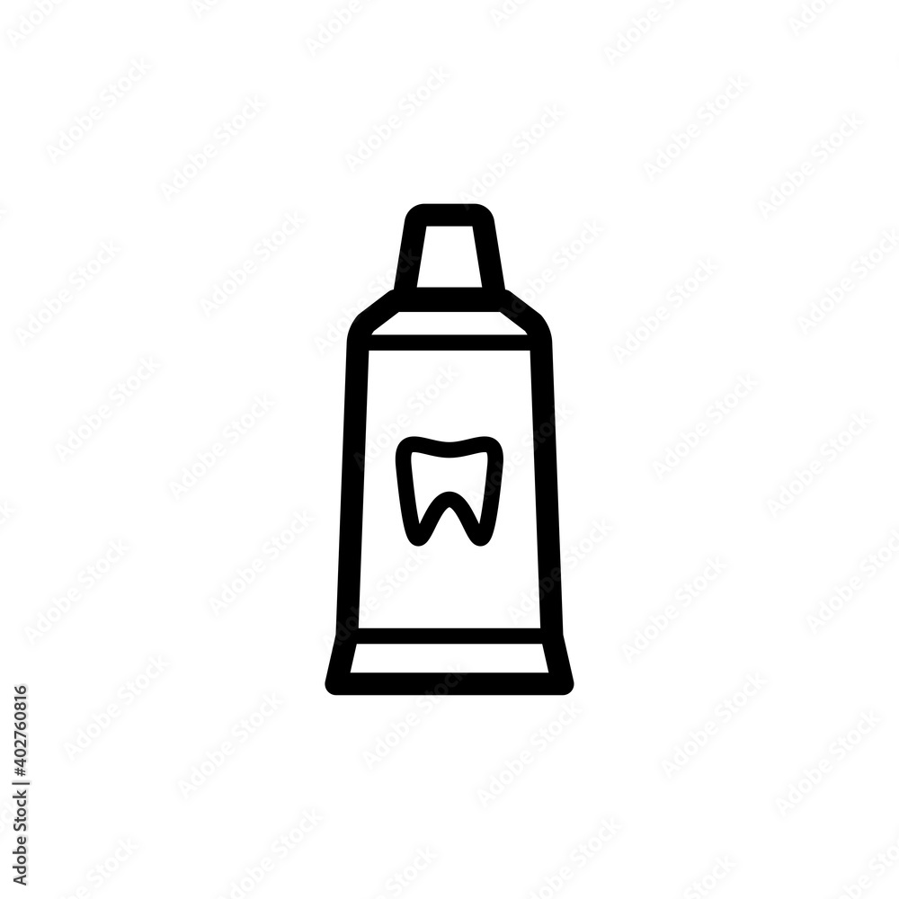 Toothpaste, icon, vector, design trendy Toothpaste, icon, vector, design trendy