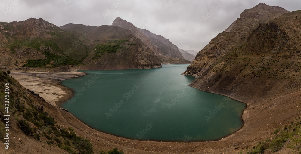 Marguzor lake in Haft Kul in Fann mountains, Tajikistan