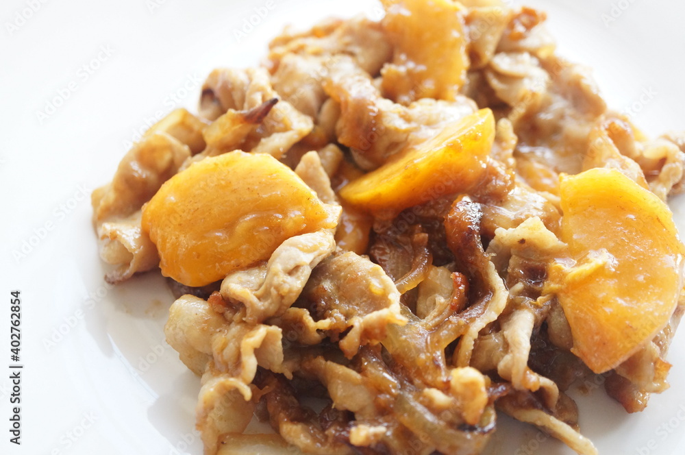 豚肉の生姜焼き 豚肉の生姜焼き