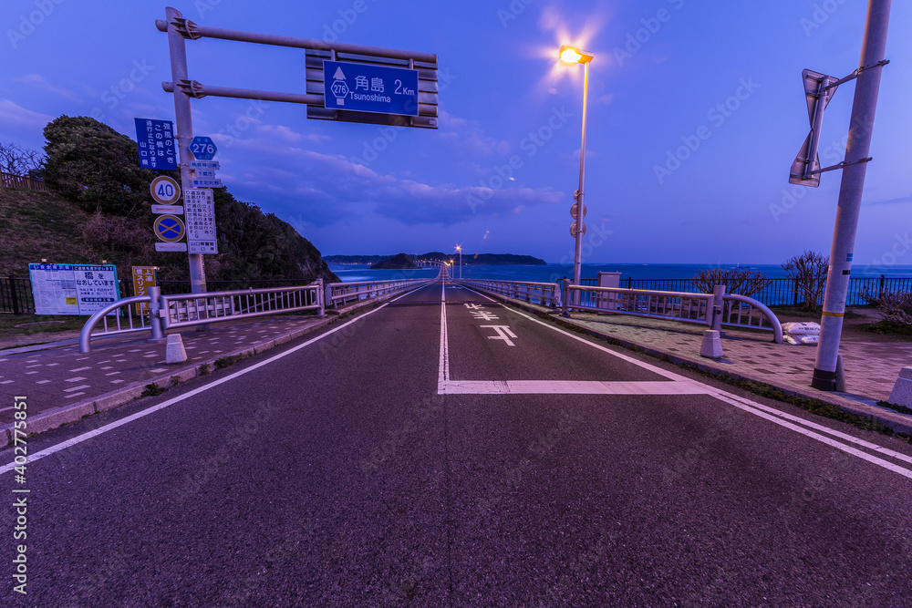 角島大橋は夏だけじゃない。早春も中々良いぞ！