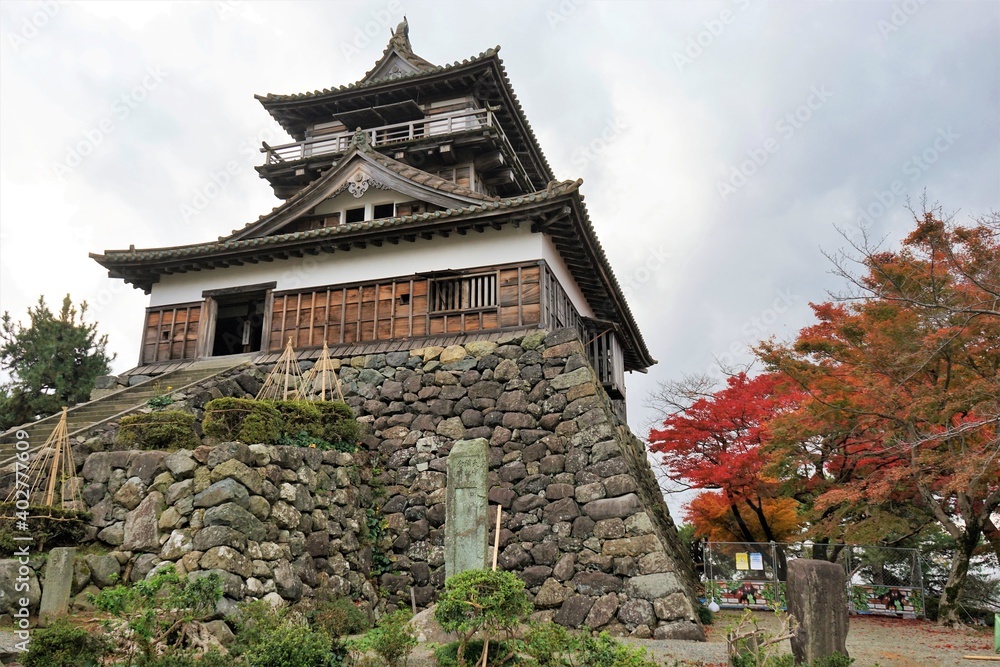 Maruoka castle in Sakai city,Fukui prefecture,Japan
Maruoka castle in Sakai city,Fukui prefecture,Japan