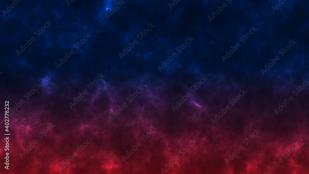 Abstract Digital and futuristic galaxy background with illuminated and glowing light and shiny stars. Abstract background for business,technology, science or any presentation projects, 4k ,3D render