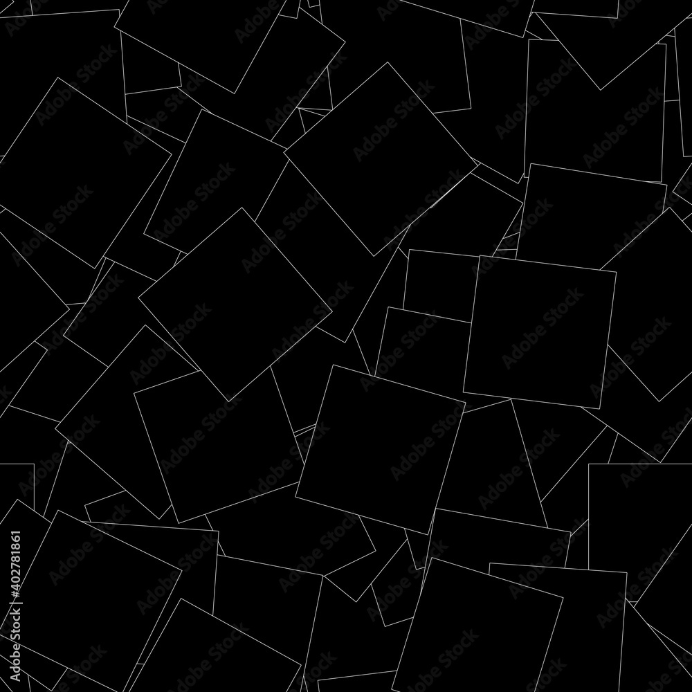 Black and white grunge background seamless pattern
