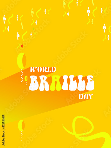 World Braille Day Creative Design