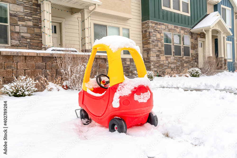 Toddler top plastic car