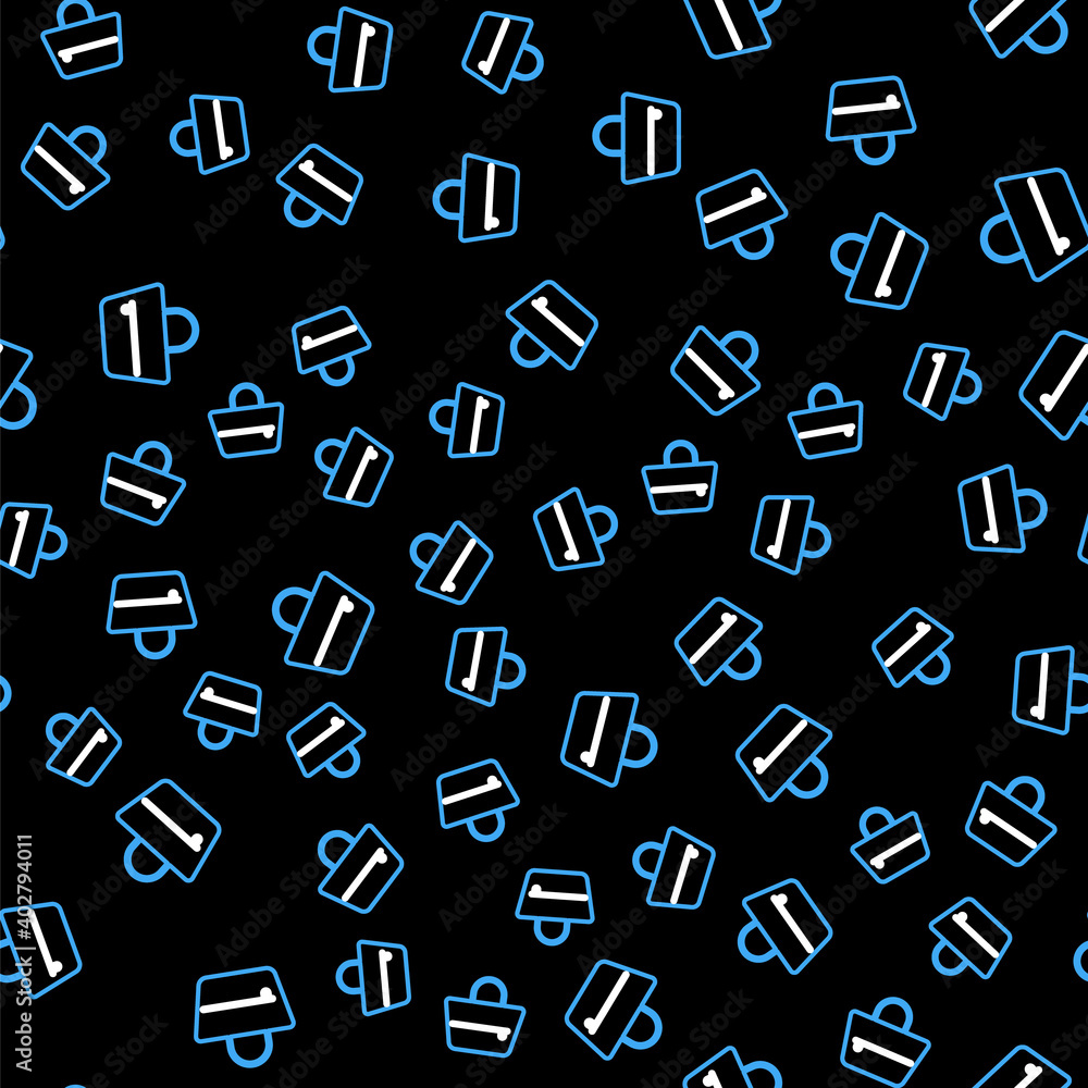 Line Handbag icon isolated seamless pattern on black background. Female handbag sign. Glamour casual baggage symbol. Vector. Line Handbag icon isolated seamless pattern on black background. Female handbag sign. Glamour casual baggage symbol. Vector.