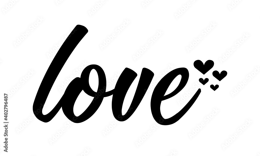 Valentine's Day Special, Typography for print or use as poster, card, flyer or T Shirt