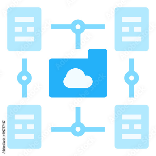 File sharing icon for webpage, application, card, printing, social media, posts etc.