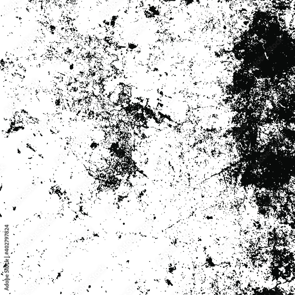 Vector grunge texture. Black and white abstract background. Eps10