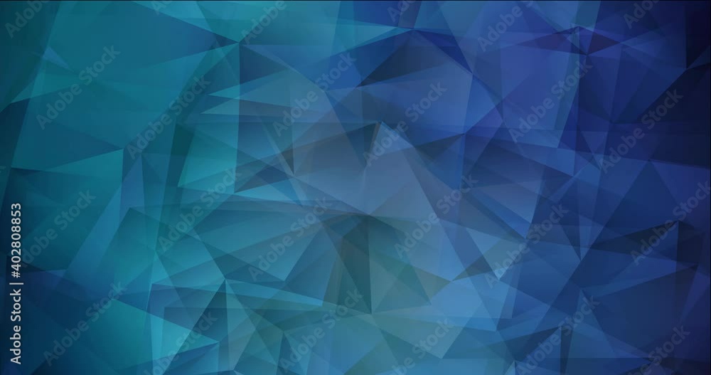 4K looping dark blue, green polygonal abstract animation. Colorful abstract video clip with gradient. Movie for a cell phone. 4096 x 2160, 30 fps. Codec Photo JPEG. 4K looping dark blue, green polygonal abstract animation. Colorful abstract video clip with gradient. Movie for a cell phone. 4096 x 2160, 30 fps. Codec Photo JPEG.