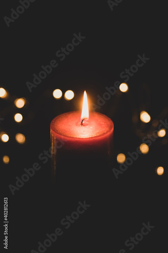 candles in the dark