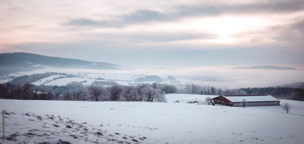 Winterstimmung im National Park Bayerischer Wald